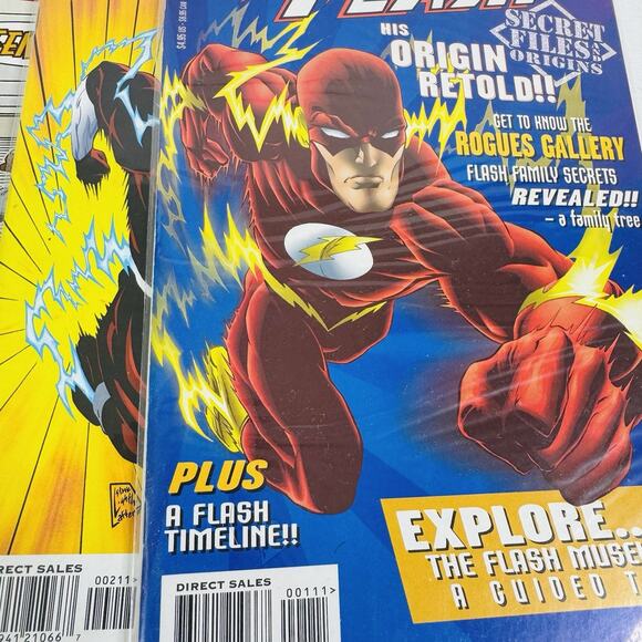 Flash 158 161-162 164-169 171-180 Secret Files Origins 1-2 lot Wally West - Picture 5 of 7